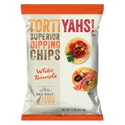 TORTIYAHS!® Superior Dipping Chips White Rounds