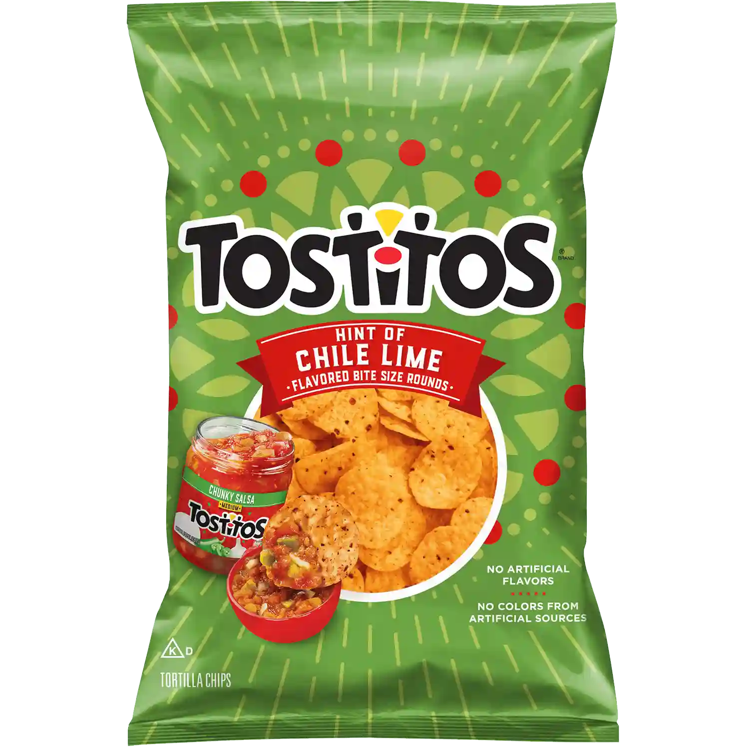 TOSTITOS® Hint of Chile Lime Bite Sized Rounds