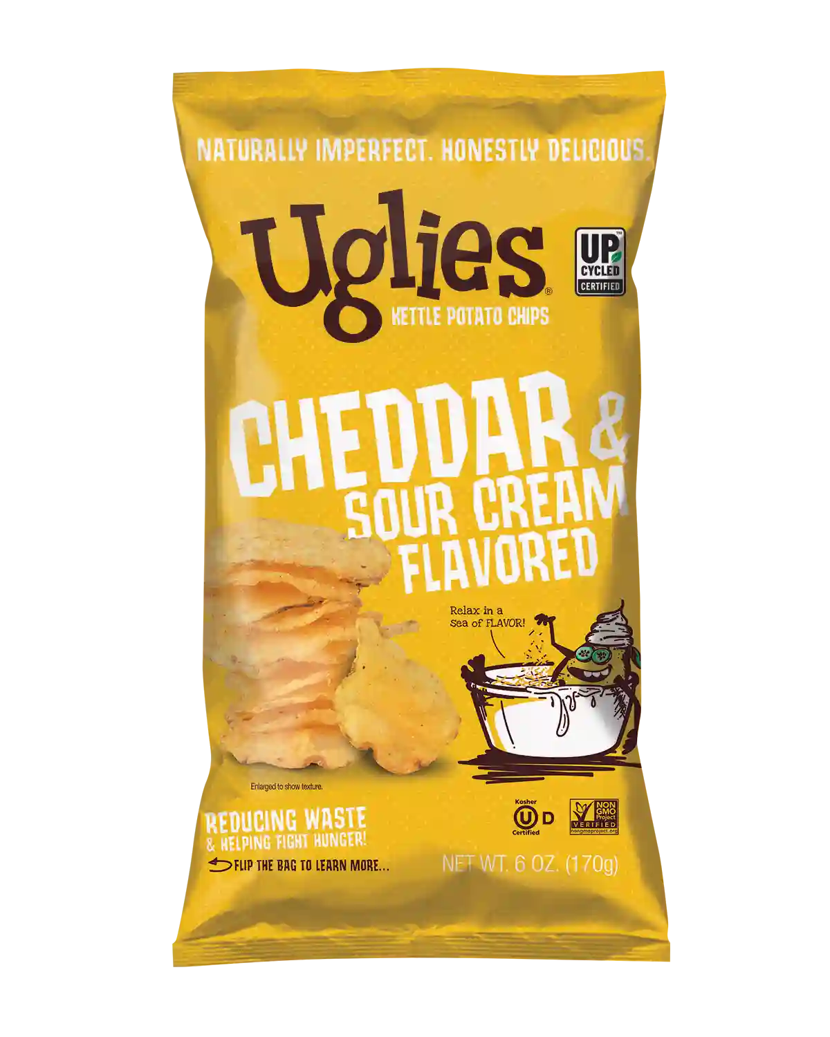 Uglies Cheddar Sour Cream Potato Chips