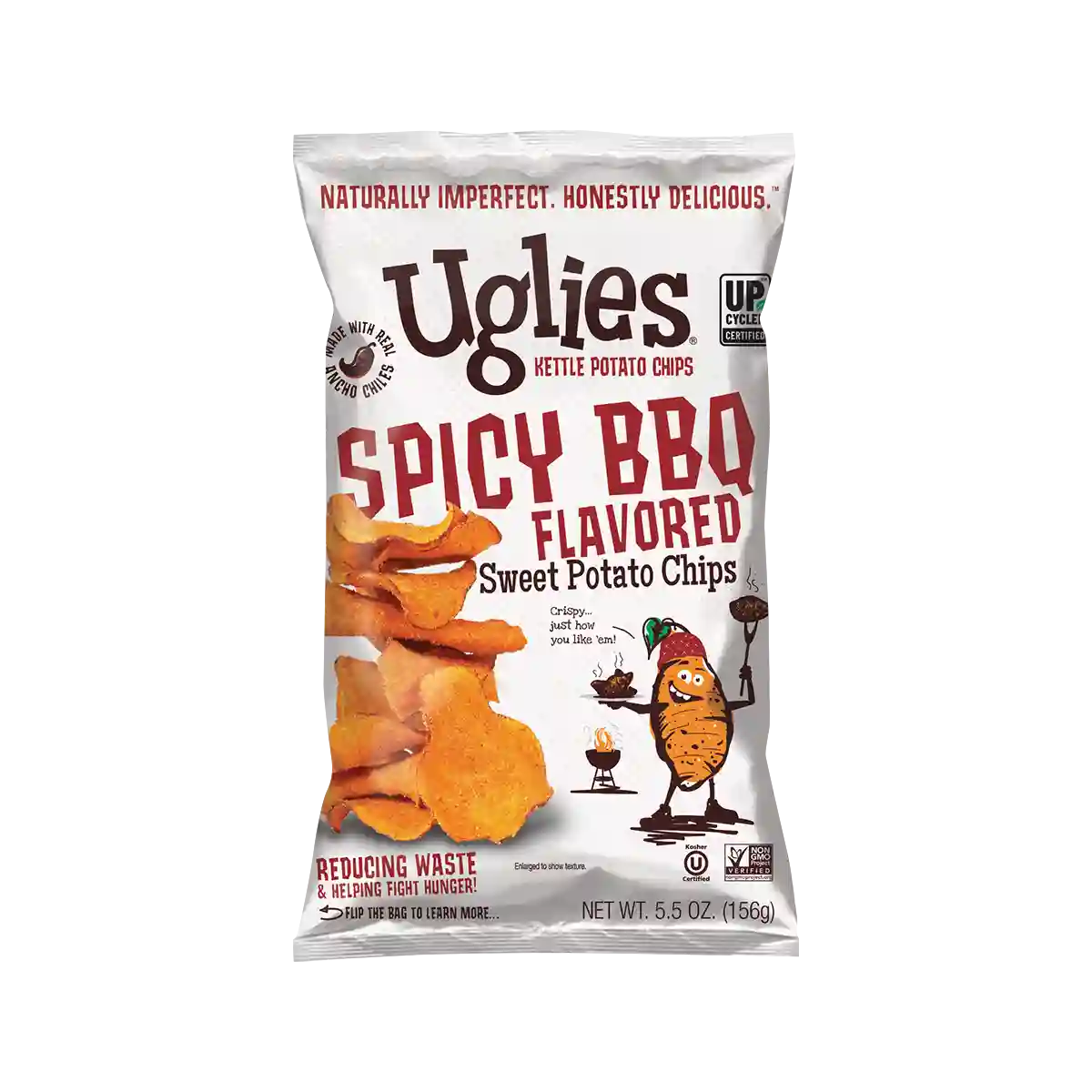 Uglies Spicy Bbq Sweet Potato Chips