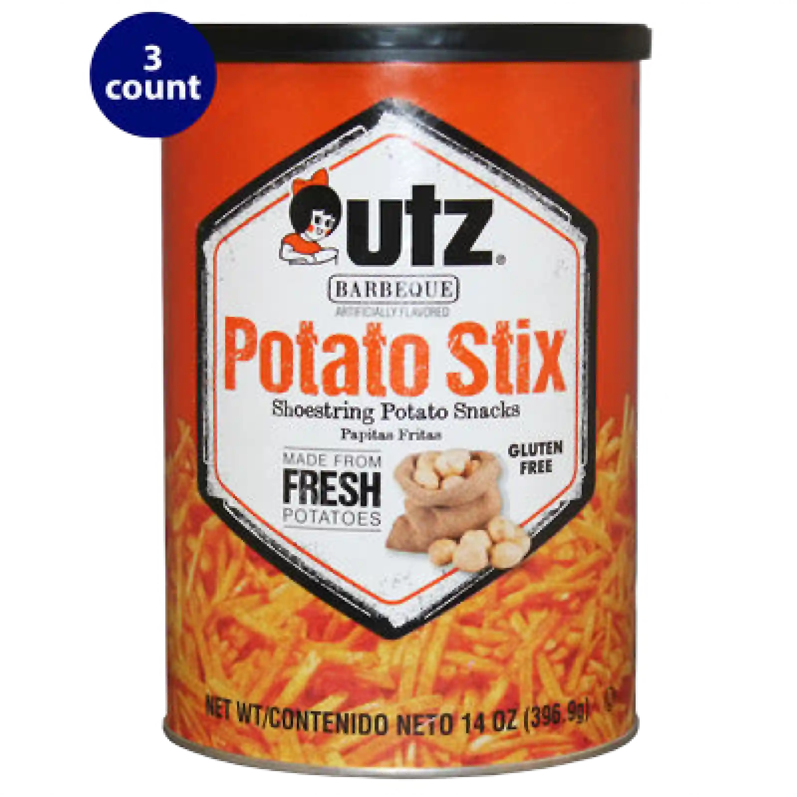 Utz Barbeque Potato Stix, Multipack