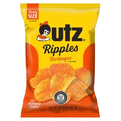 Utz Barbeque Ripples Potato Chips