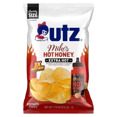 Utz Potato Chips Mikes Hot Honey Extra Hot