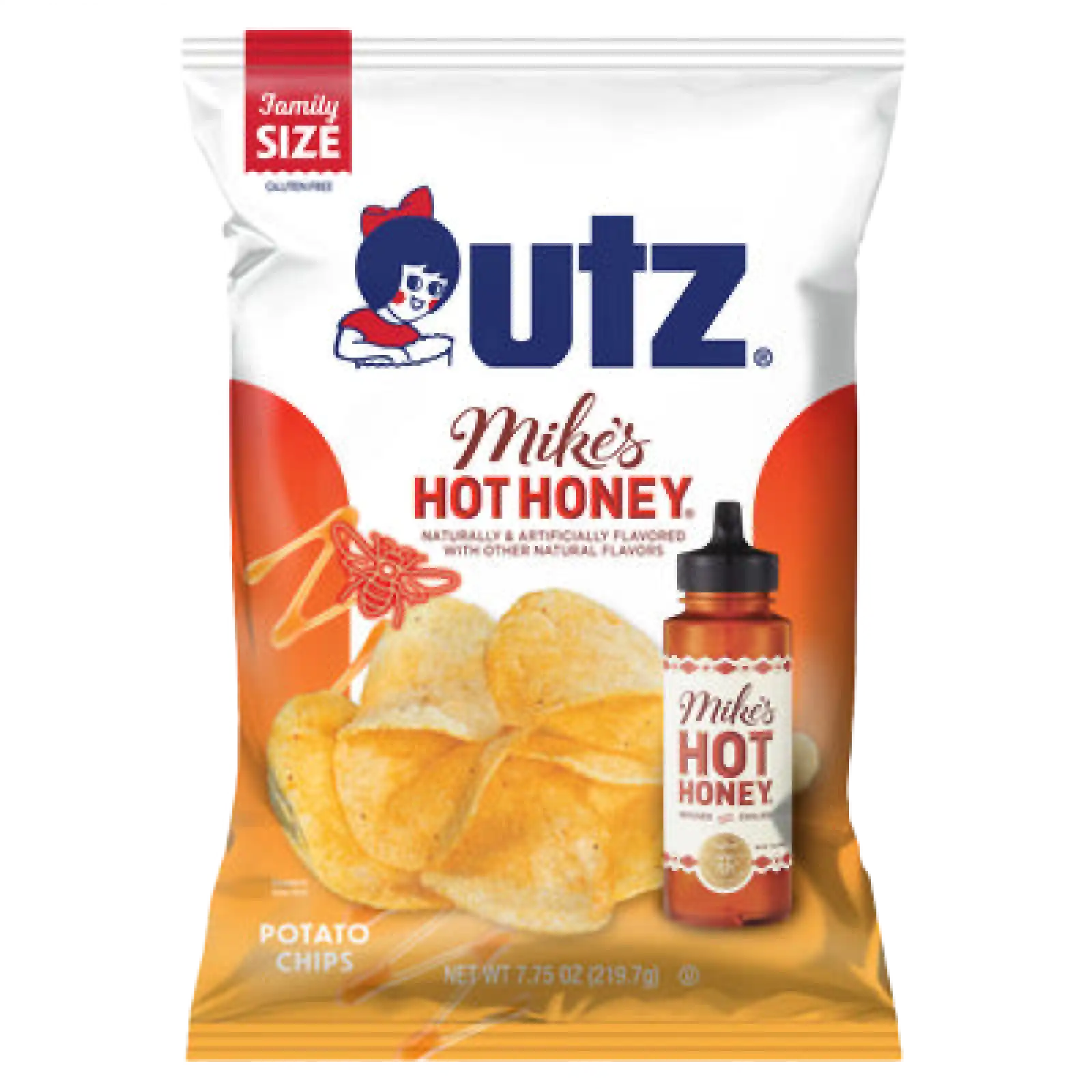 Utz Potato Chips Mike's Hot Honey