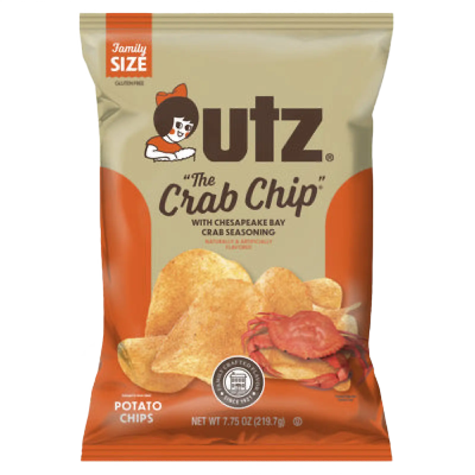 Utz "The Crab Chip" Potato Chips