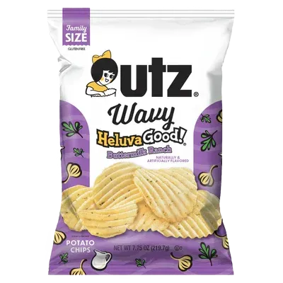 Utz Wavy Heluva Good Buttermilk Ranch Potato Chips