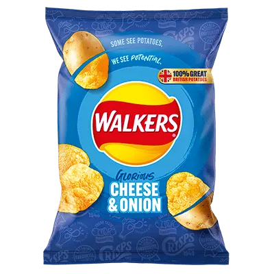 Walkers Glorious Cheese & onion