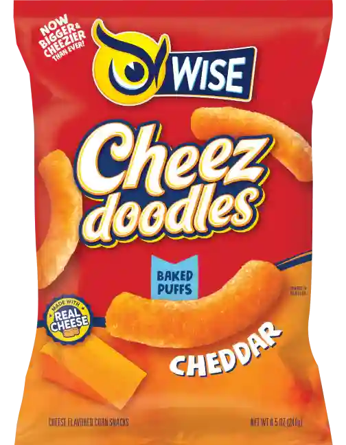 Wise Cheez Doodles Cheddar Baked Puffs