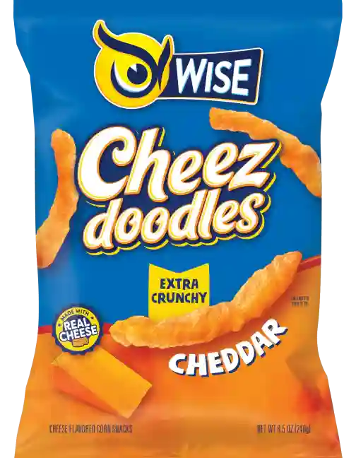 Wise Cheez Doodles Extra Crunchy Cheddar Puffs