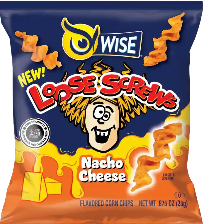 Wise Loos Screws Nacho Cheese