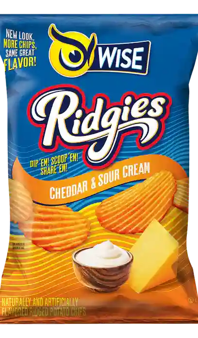 Wise Ridgies Cheddar & Sour Cream