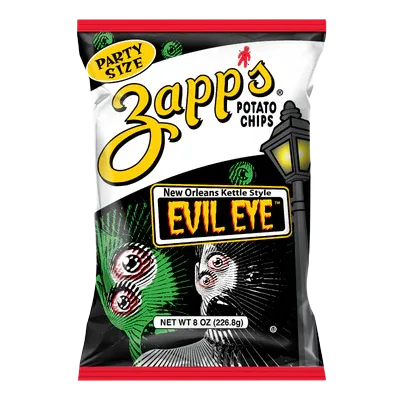 Zapp's Kettle Potato Chips Evil Eye