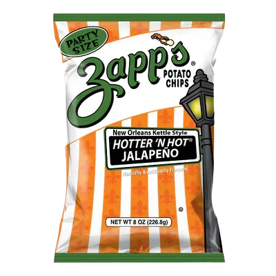 Zapp's Kettle Potato Chips Jalapeno